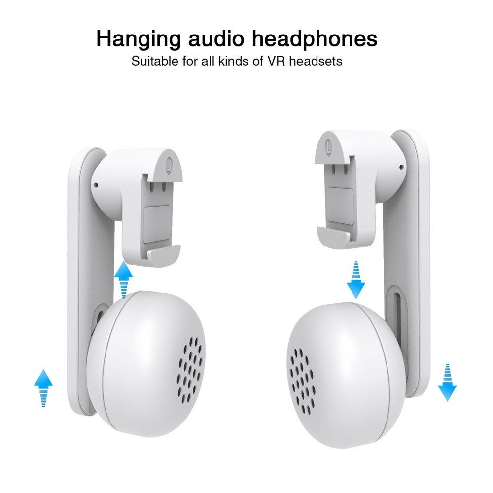 Wired Earphones for Meta Quest 2 / 3 VR Headset Accessories 3.5mm Headphone with Stretchable Clip
