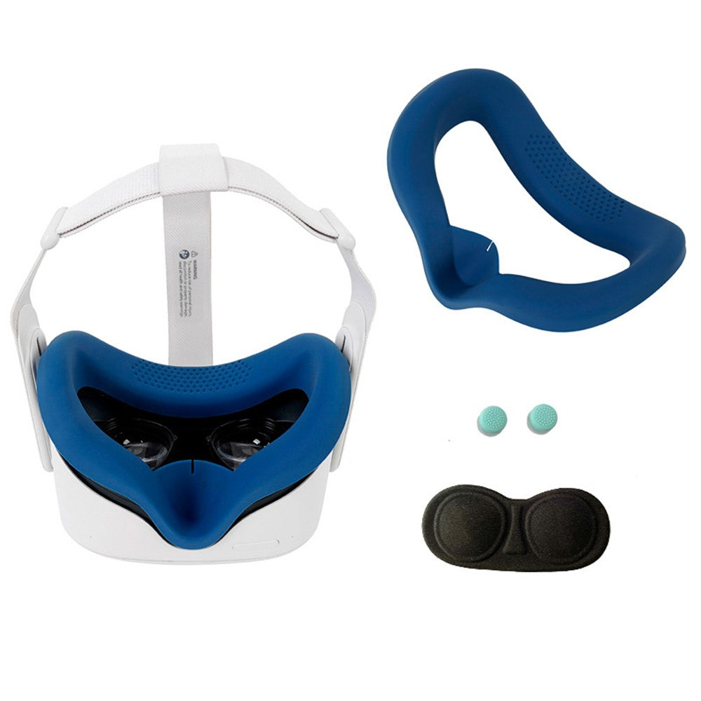 For Oculus Quest 2 VR Anti-scratch Dust-proof Protector Case Lens Cover Cap Sleeve
