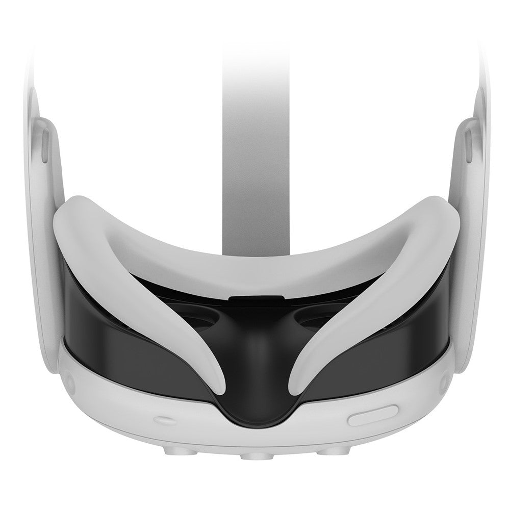 WOLMTT For Meta Quest 3 VR Silicone Eye Mask Anti-sweat Protective Cover