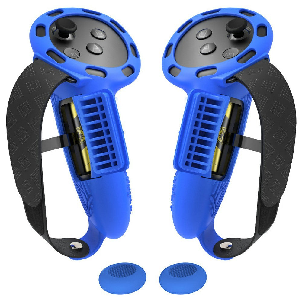 1 Pair For Meta Quest 3 / 3S Controller Grips Cover Silicone Extended Handle Accessories