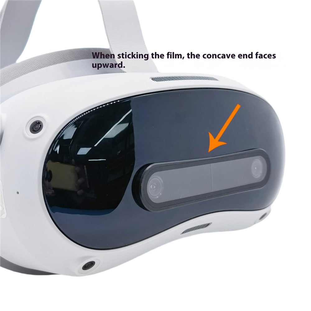 For PICO 4 Ultra Front Lens Anti Scratch HD Clear Alloy + Glass Protective Film