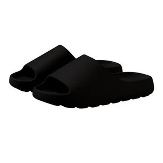 502 3.5cm Thick Sole Slippers Solid Color Non Slip EVA Sliders for Home Outdoor Size 42 - 43