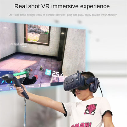 For Oculus Quest 1 / 2 1m 3A USB3.2 Gen2 Fast Charging Link Cable VR Headset USB-A to USB-C 10Gbps Data Transfer Cord