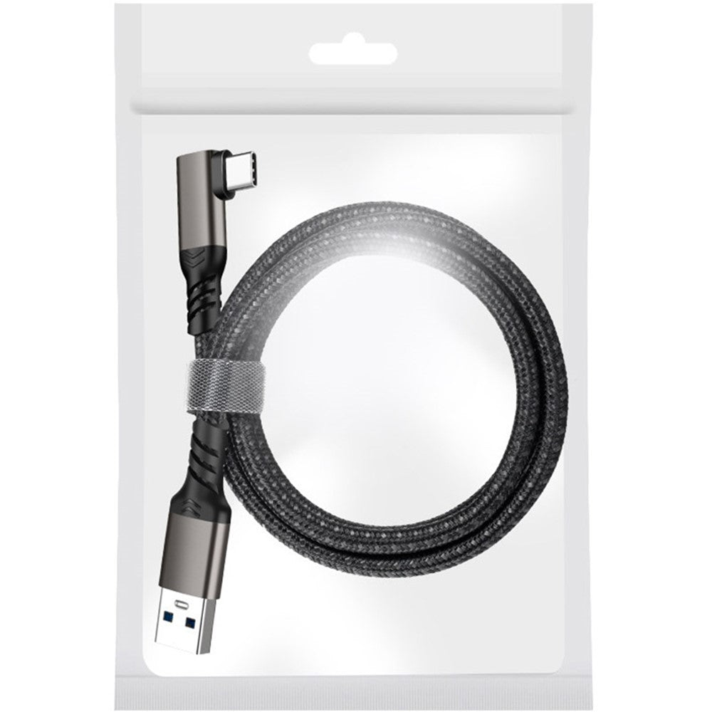 For Oculus Quest 1 / 2 VR Headset Link Cable 1.5m USB3.2 Gen2 3A Fast Charging Cable USB-A to USB-C 10Gbps Data Cord
