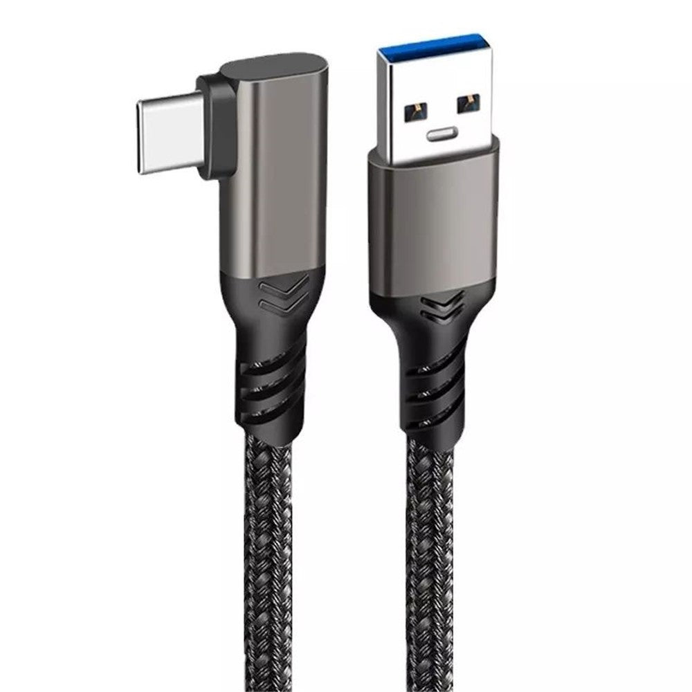 For Oculus Quest 1 / 2 2m USB-A to USB-C VR Headset Link Cable USB3.2 Gen2 3A Fast Charging 10Gbps Data Cord