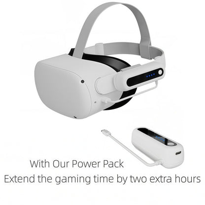 5000mAh Battery Pack for PICO 4 Ultra / Meta Quest 3S / Quest 2 / Quest 3 VR Headset Power Bank Portable Charger
