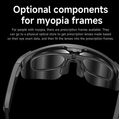 L805 AI Smart Camera Glasses 4K Video Recording EIS Stabilization Bluetooth-compatible Audio Eyeglasses