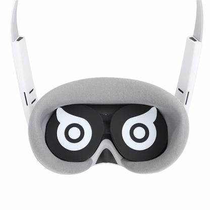 HIFYLUX PC-ZF23 for PICO 4 VR Glasses Soft Silicone Lens Protector Cute Owl Design VR Lens Cover