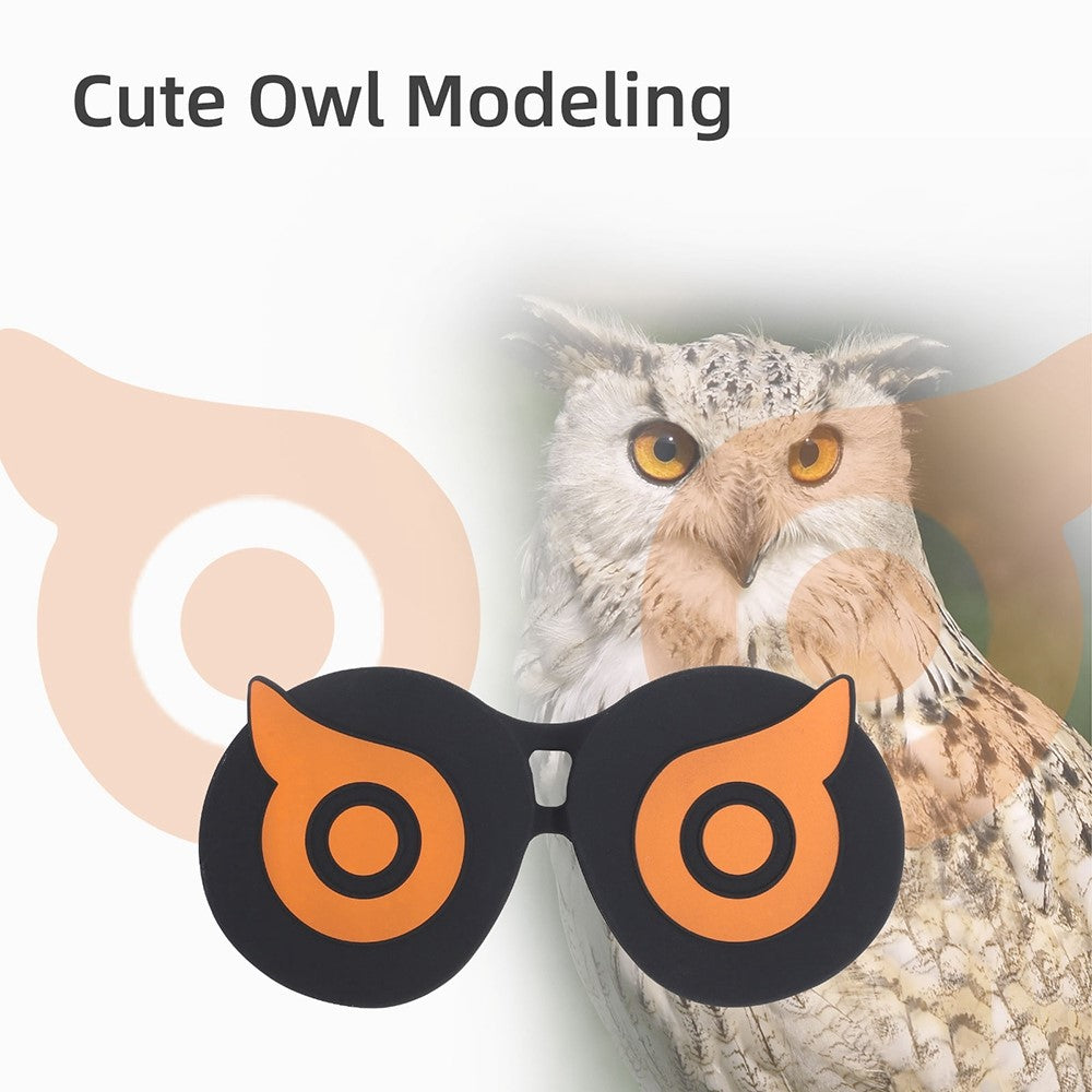 HIFYLUX PC-ZF23 for PICO 4 VR Glasses Soft Silicone Lens Protector Cute Owl Design VR Lens Cover
