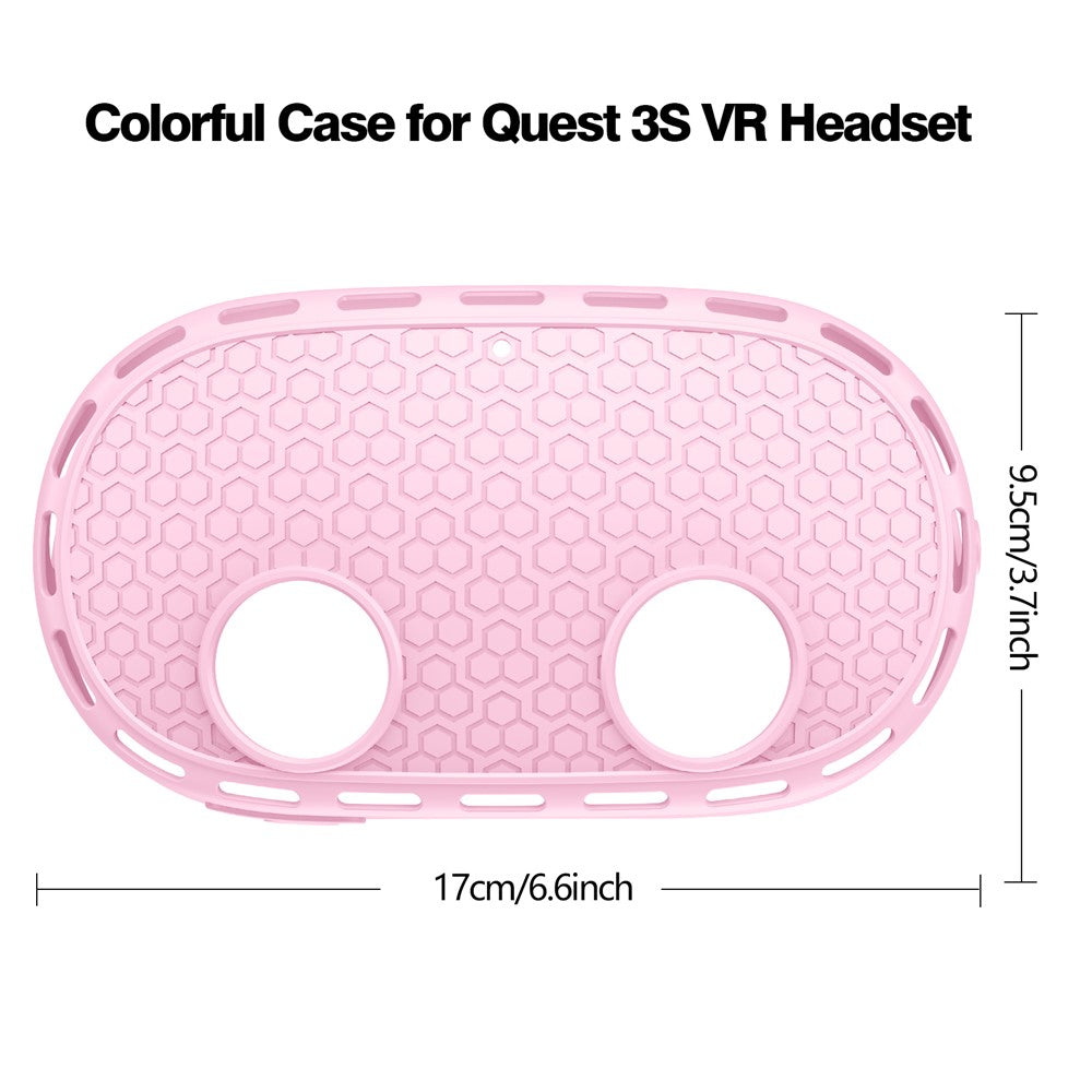 For Meta Quest 3S Protective Case VR Headset Silicone Cover