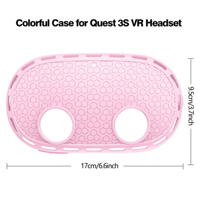 For Meta Quest 3S Protective Case VR Headset Silicone Cover