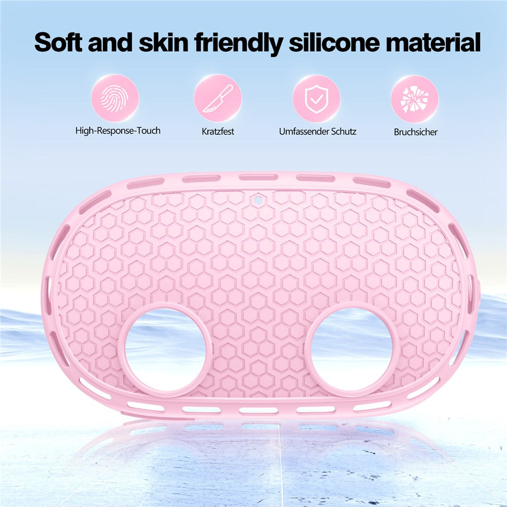 For Meta Quest 3S Protective Case VR Headset Silicone Cover