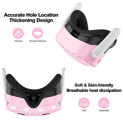 For Meta Quest 3S Protective Case VR Headset Silicone Cover