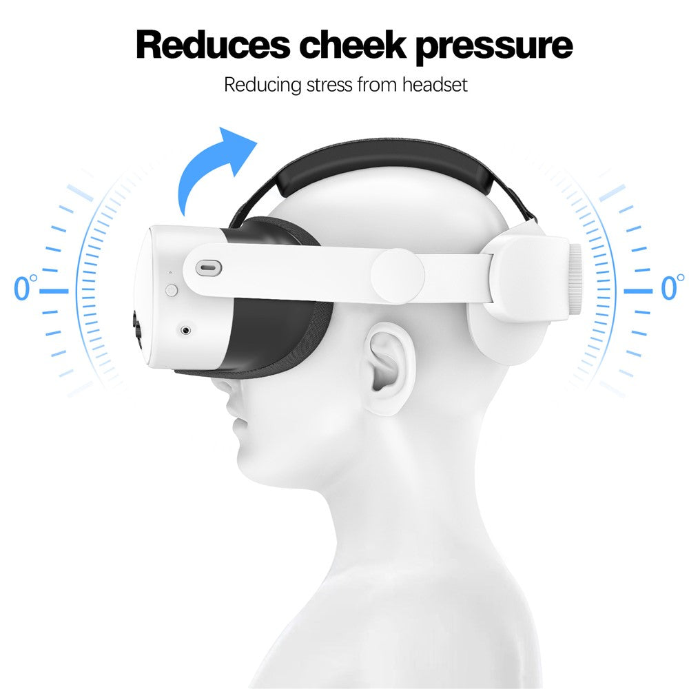 Head Strap for Meta Quest 3S Flippable Headband VR Headset Accessories