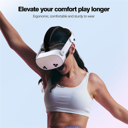 Head Strap for Meta Quest 3S Flippable Headband VR Headset Accessories