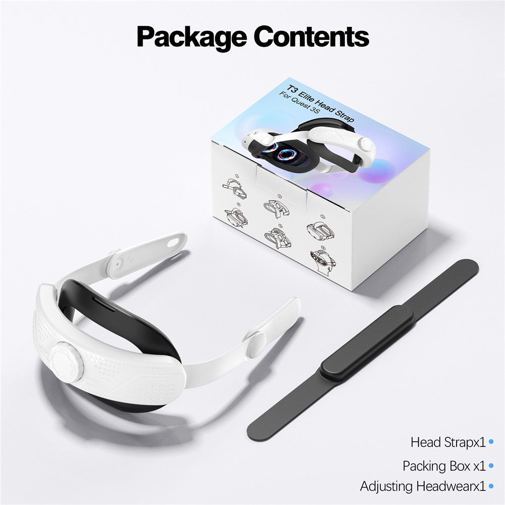 Head Strap for Meta Quest 3S Adjustable Headband VR Headset Accessories