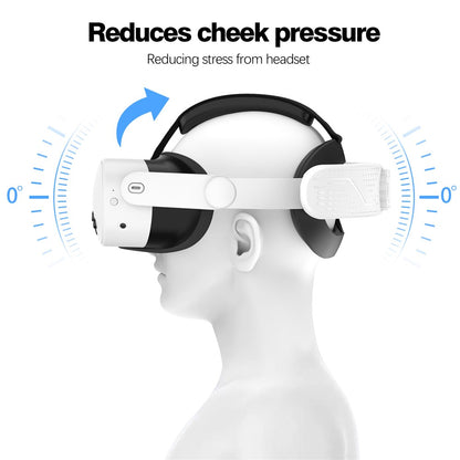Head Strap for Meta Quest 3S Adjustable Headband VR Headset Accessories