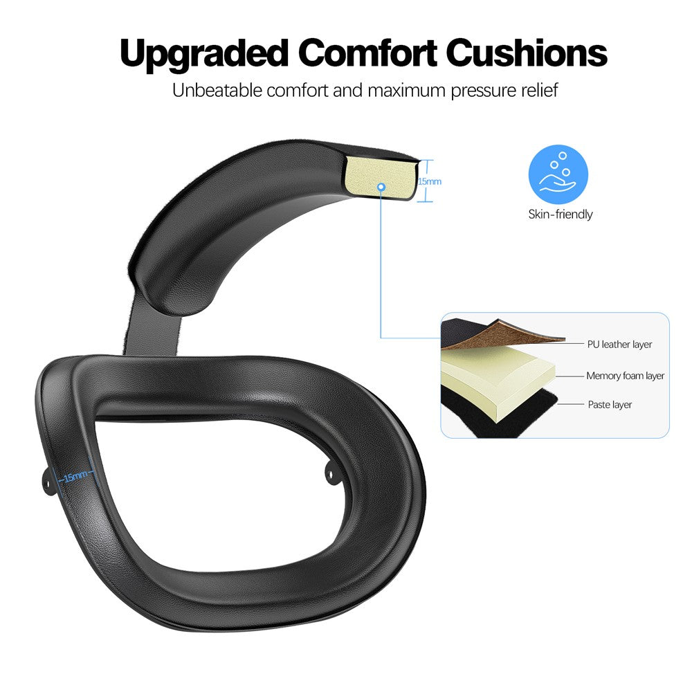 Head Strap for Meta Quest 3S Adjustable Headband VR Headset Accessories