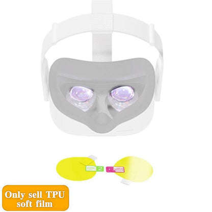 4Pcs Screen Protectors for Oculus Quest 2 VR Headset Anti-Scratch Soft TPU Lens Protector Cover Film