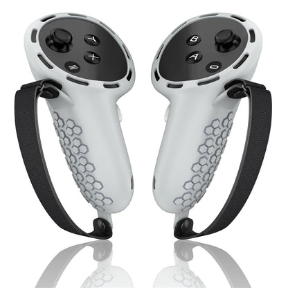 1 Pair Non-Slip Silicone Sleeve for Meta Quest 3 / 3S VR Handle Controller Case Cover