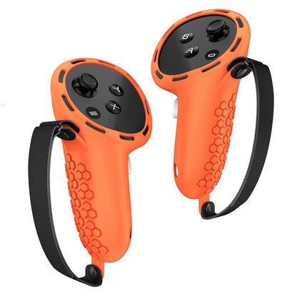 1 Pair Non-Slip Silicone Sleeve for Meta Quest 3 / 3S VR Handle Controller Case Cover