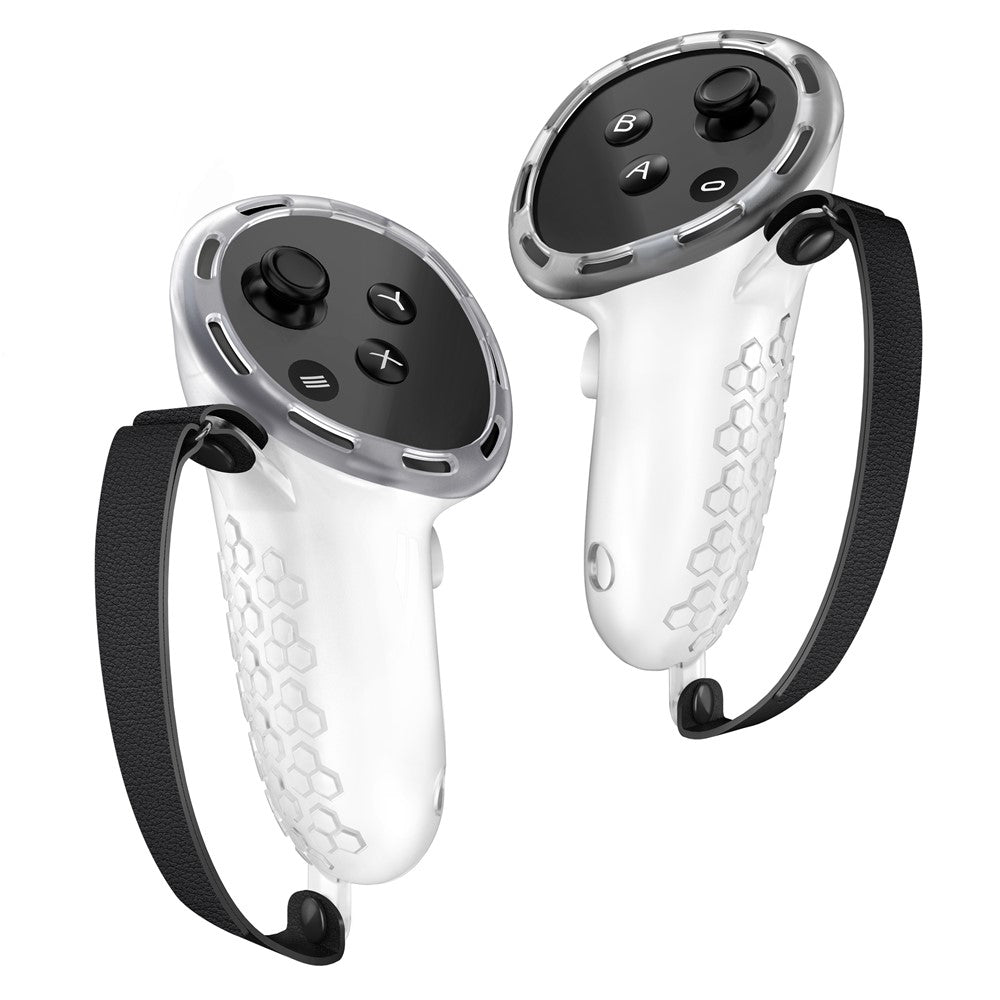 1 Pair Non-Slip Silicone Sleeve for Meta Quest 3 / 3S VR Handle Controller Case Cover