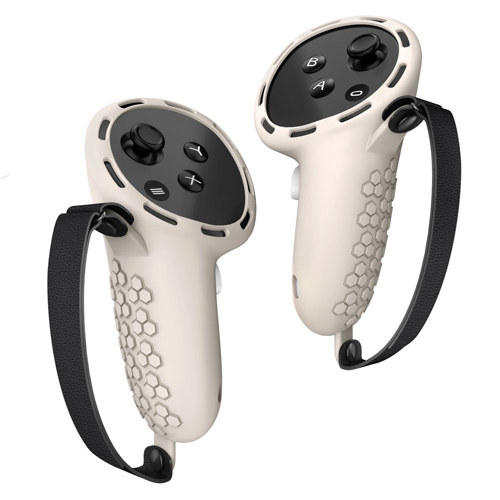 1 Pair Non-Slip Silicone Sleeve for Meta Quest 3 / 3S VR Handle Controller Case Cover