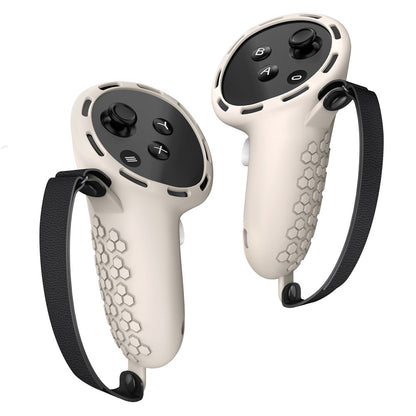 1 Pair Non-Slip Silicone Sleeve for Meta Quest 3 / 3S VR Handle Controller Case Cover