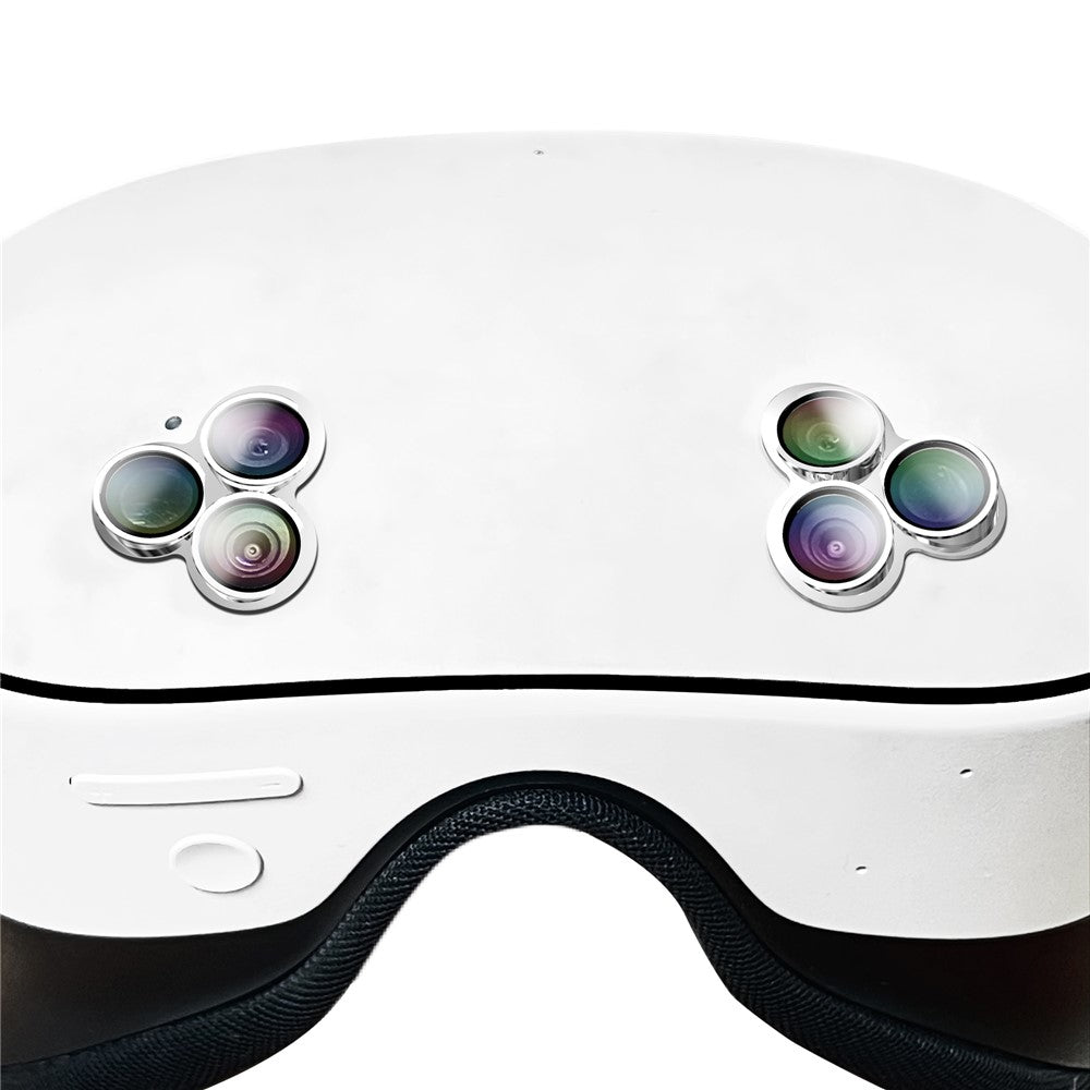 1 Pair For Meta Quest 3S Lens Protector Tempered Glass Alloy Anti-Explosion VR Headset Lens Film