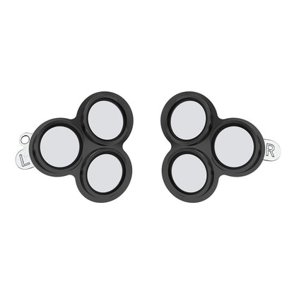 1 Pair For Meta Quest 3S Lens Protector Tempered Glass Alloy Anti-Explosion VR Headset Lens Film