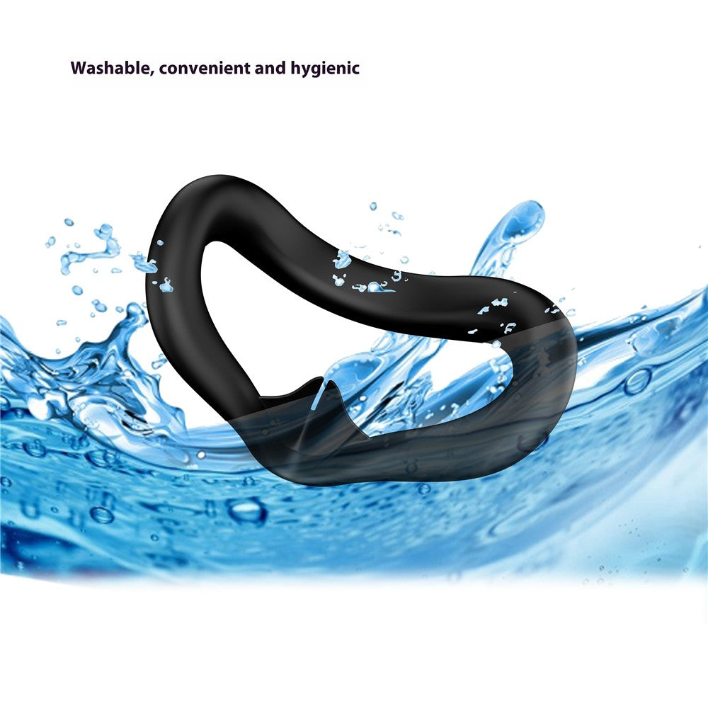 For Meta Quest 3S VR Headset Silicone Visor and Lens Protection Cover Set