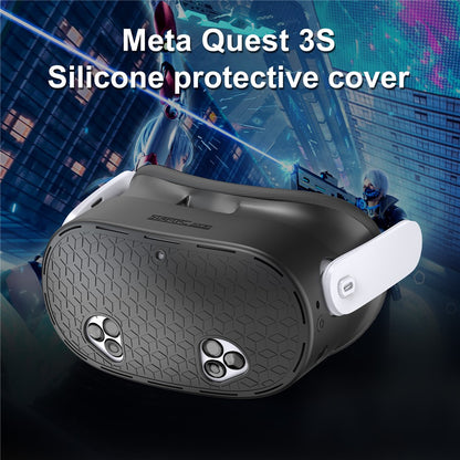 STARTRC GAMES For Meta Quest 3S VR Headset Silicone Cover Anti-Scratch Protective Case