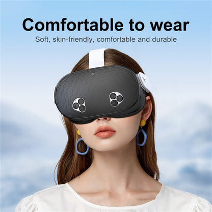 STARTRC GAMES For Meta Quest 3S VR Headset Silicone Cover Anti-Scratch Protective Case