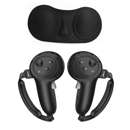For Meta Quest 3S / 3 Controller Grips Silicone Cover with Straps and Lens Protector