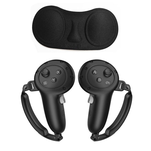 For Meta Quest 3S / 3 Controller Grips Silicone Cover with Straps and Lens Protector