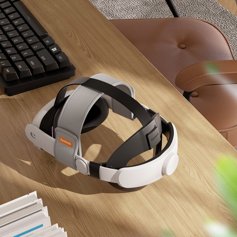 SYNTECH SYNM049P VR Headset Strap for Meta Quest 3 / 3S Adjustable Headband Removable Head Strap