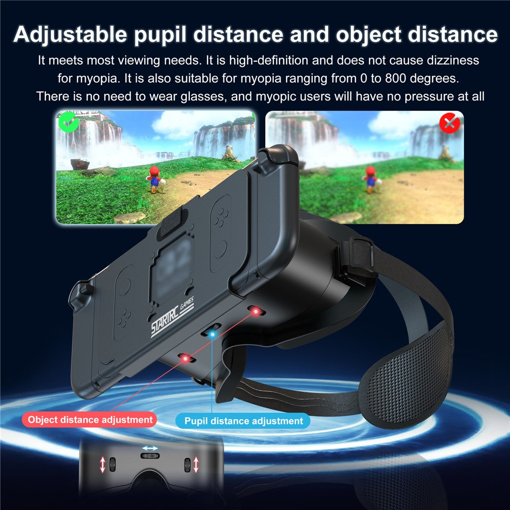 STARTRC GAMES VR Headset for Nintendo Switch 2 Virtual Reality Headset Gaming Experience Heat Dissipation