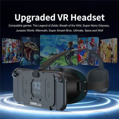 STARTRC GAMES VR Headset for Nintendo Switch 2 Virtual Reality Headset Gaming Experience Heat Dissipation