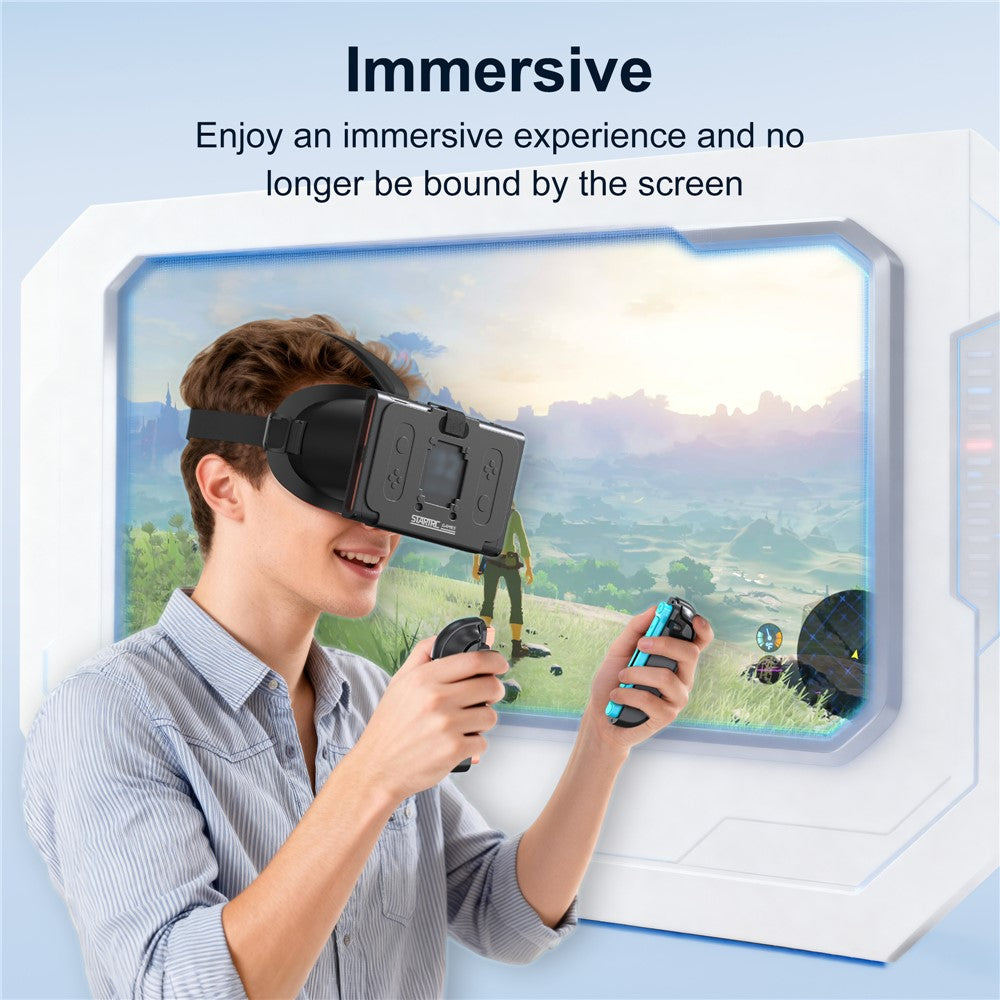 STARTRC GAMES VR Headset for Nintendo Switch 2 Virtual Reality Headset Gaming Experience Heat Dissipation