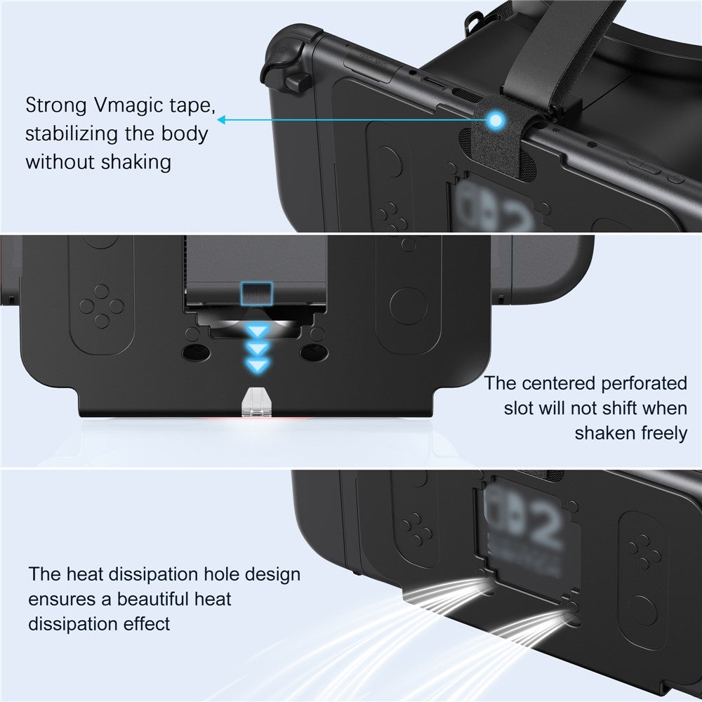 STARTRC GAMES VR Headset for Nintendo Switch 2 Virtual Reality Headset Gaming Experience Heat Dissipation