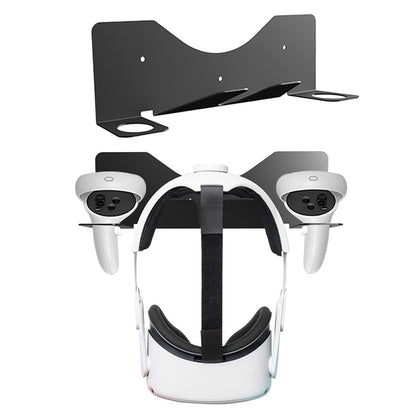 JYS JYS-MQ005 Wall Mounted Hook Stand VR Headset Controller Holder Storage Rack for Oculus Quest 2 / PS VR