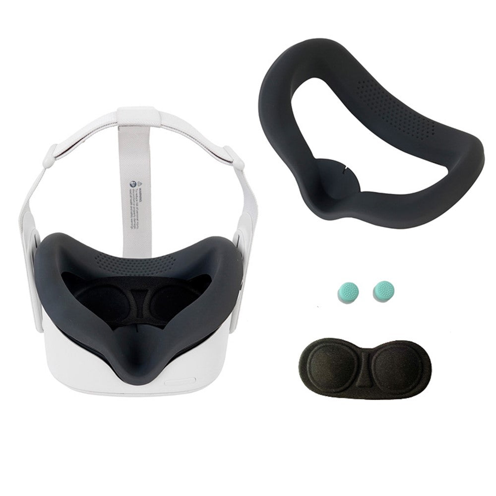 For Oculus Quest 2 VR Anti-scratch Dust-proof Protector Case Lens Cover Cap Sleeve