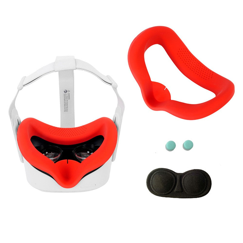 For Oculus Quest 2 VR Anti-scratch Dust-proof Protector Case Lens Cover Cap Sleeve