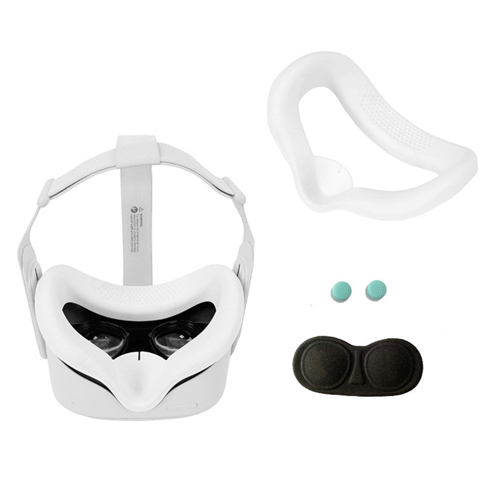 For Oculus Quest 2 VR Anti-scratch Dust-proof Protector Case Lens Cover Cap Sleeve