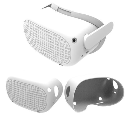For Oculus Quest2 VR Glasses Silicone Protective Headset Cover Shock-Resistant VR Gaming Headset Case