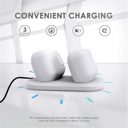 BOBOVR BD2-1 Dual Battery Charging Station for Oculus Quest 2 / M3 Pro / M2 Pro+ B2 Battery Charger with 1 Battery