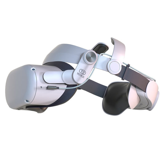 FIIT VR T2 Power For Oculus Quest 2 VR Head Strap Adjustable Headband 5000mAh Power Bank