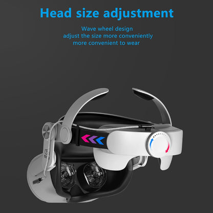 FIIT VR T2 Power For Oculus Quest 2 VR Head Strap Adjustable Headband 5000mAh Power Bank
