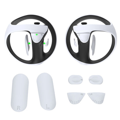 DOBE TP5-2512 Silicone Protective Pad Cover Set for PS VR2 Handle Sleeves Controller Skin Grip