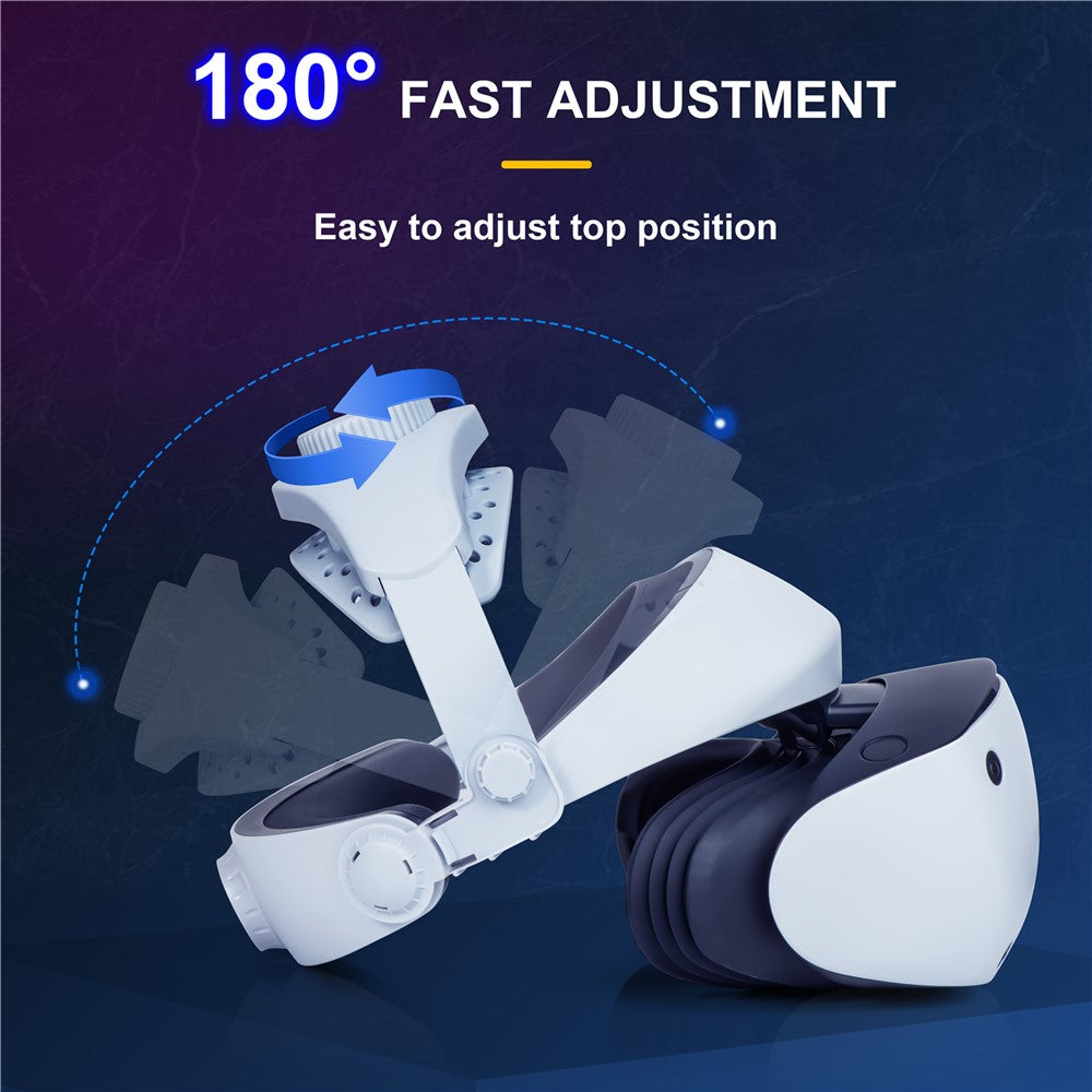 DEVASO Adjustable Head Strap for PS VR2 VR Headset Replacement Headband